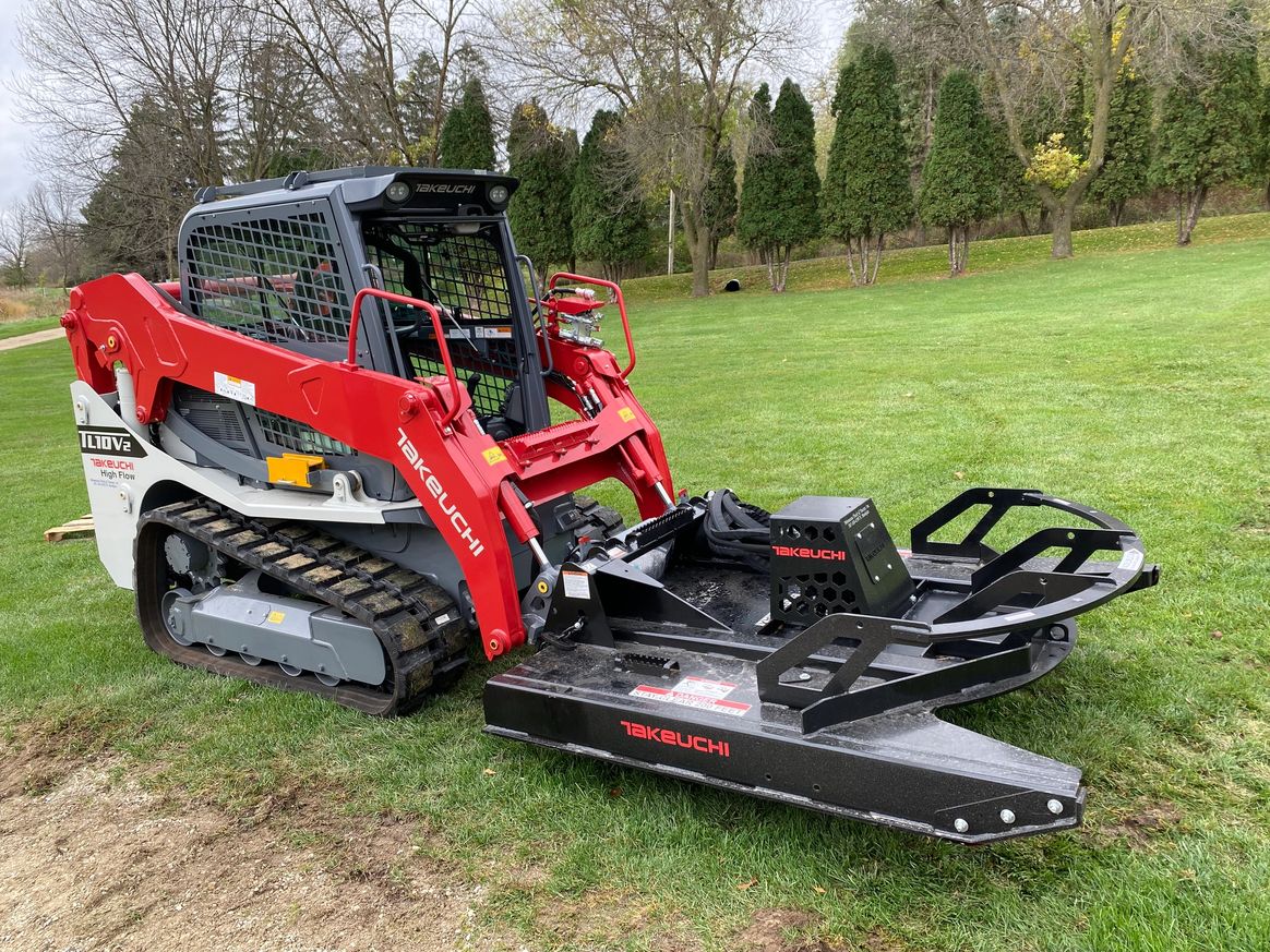 Skid loader work