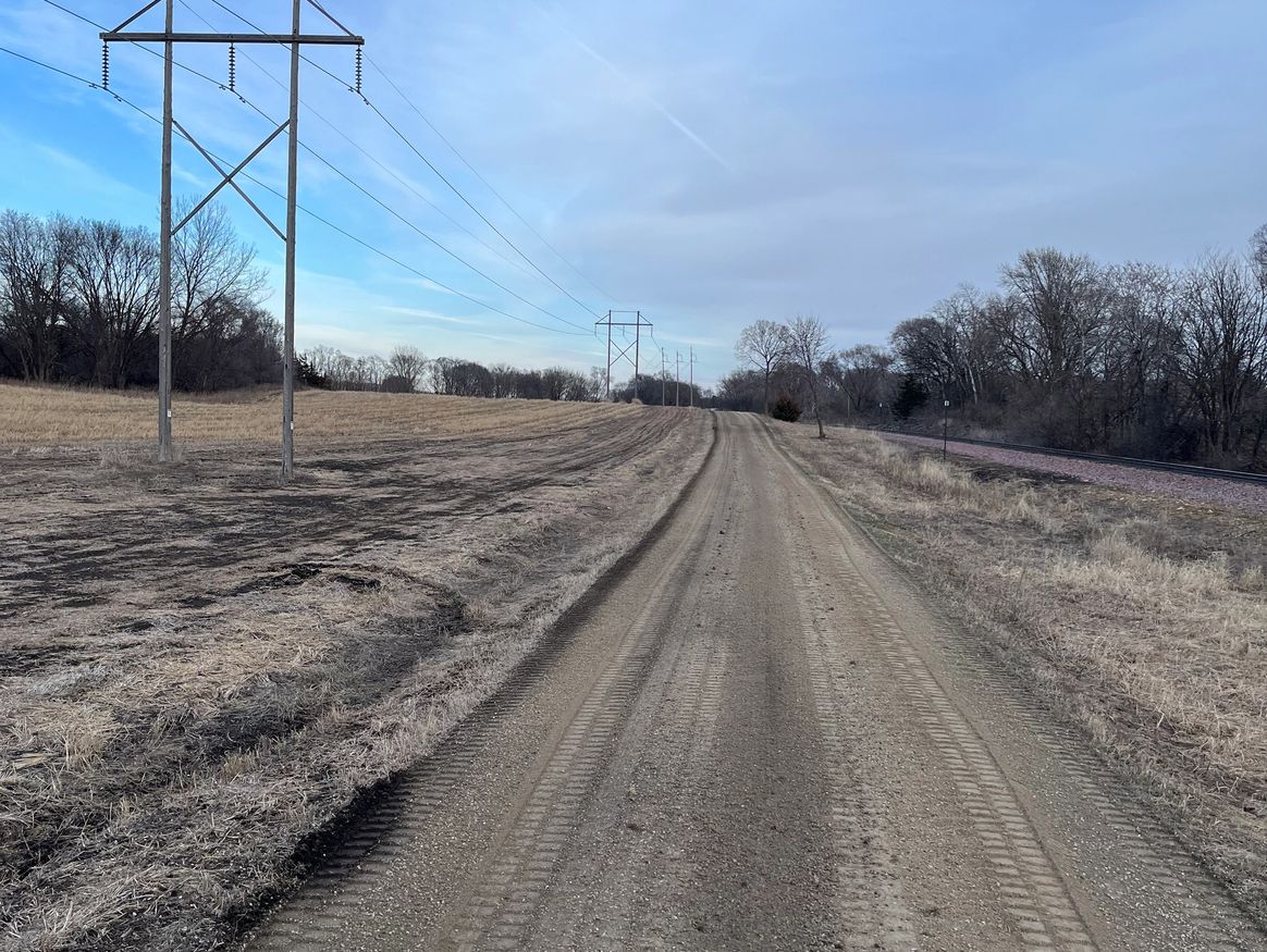 Gravel road maintenance