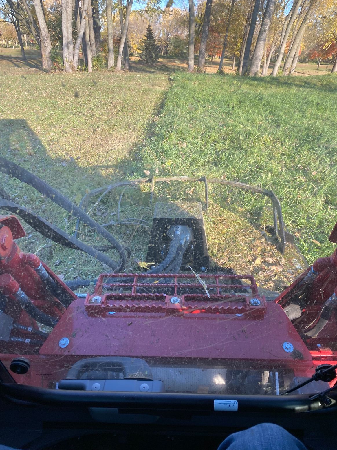 Field and pasture mowing